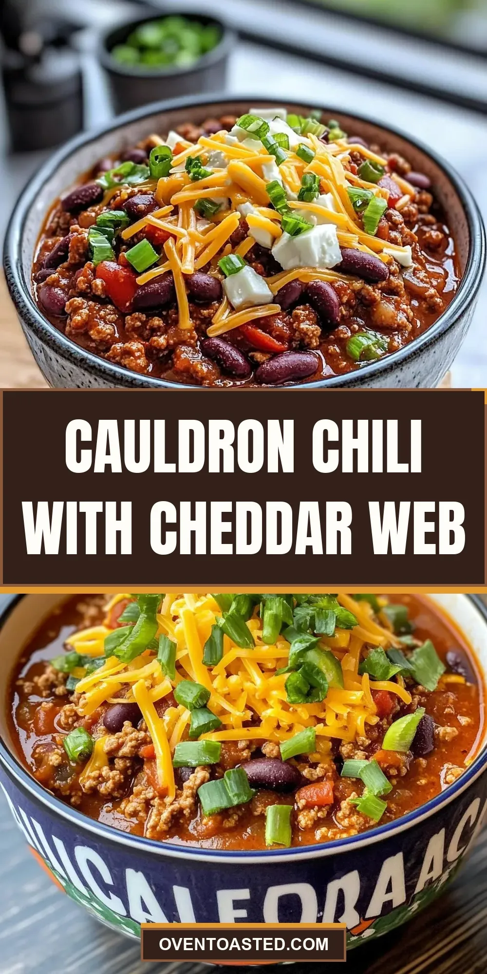 How To Make Easy Cauldron Chili With Cheddar Web