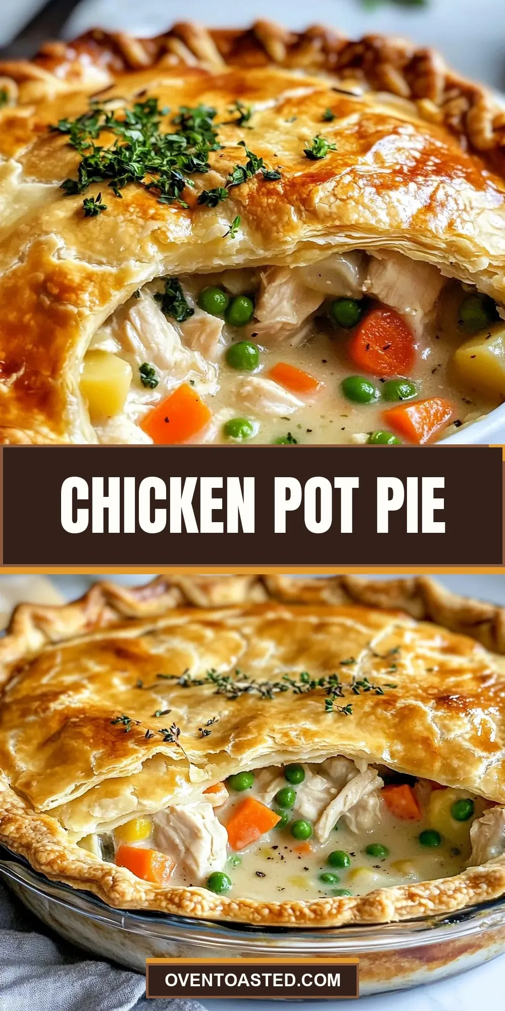 Chicken Pot Pie (Creamy & Delicious)