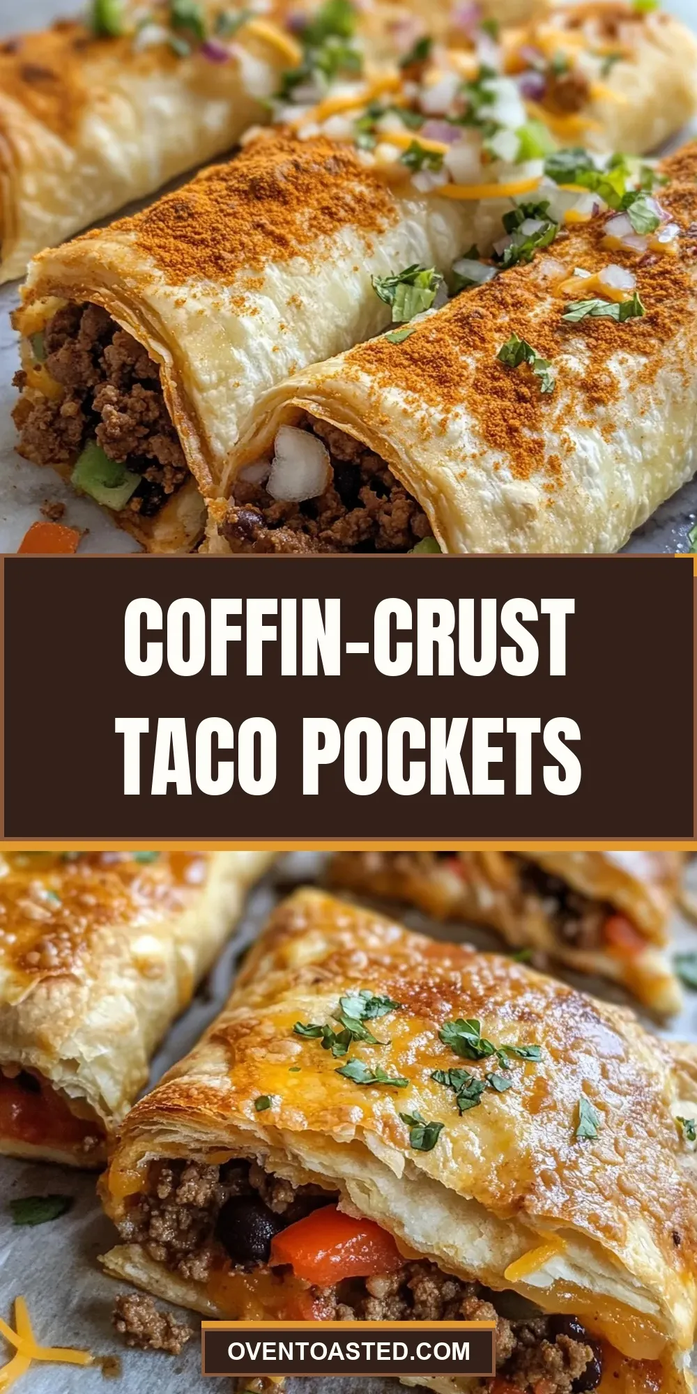 Easy Coffin-Crust Taco Pockets Recipe