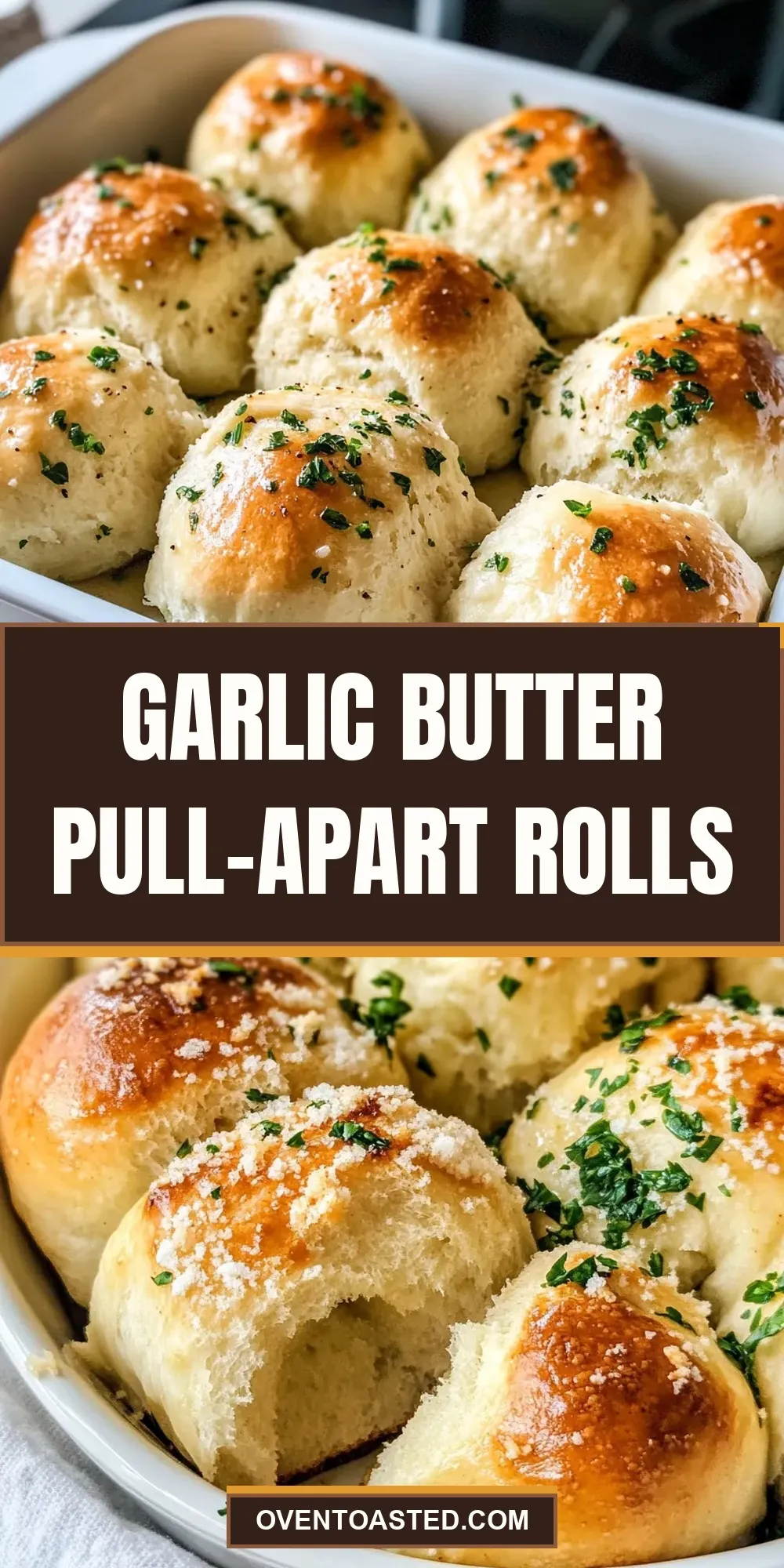 Garlic Butter Pull-Apart Rolls Recipe