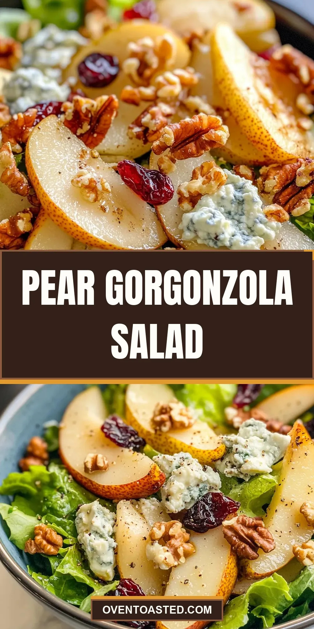 Easy Pear Gorgonzola Salad Recipe