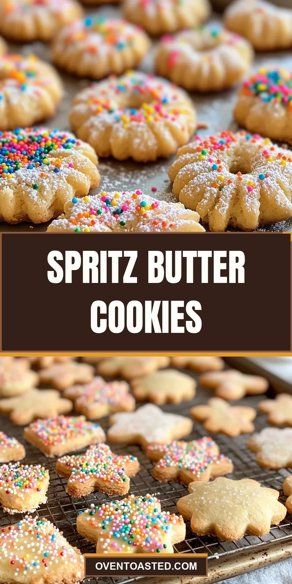 The Best Spritz Butter Cookies Ever