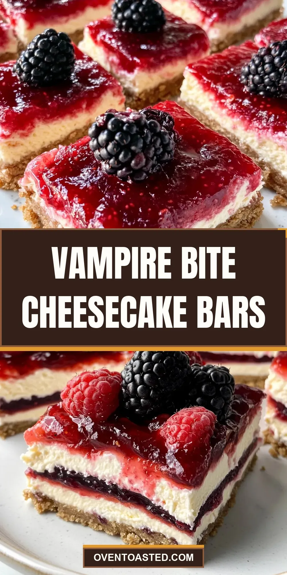 How To Make Irresistible Vampire Bite Cheesecake Bars