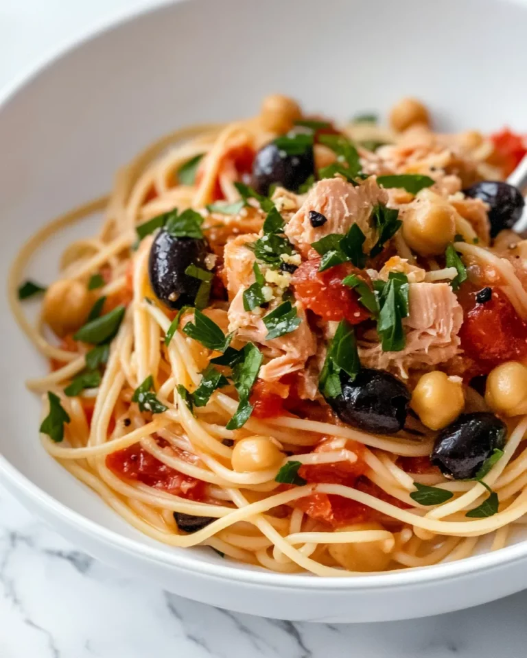 Homemade 15-Minute Tuna Puttanesca (Anchovy-Free) recipe photo