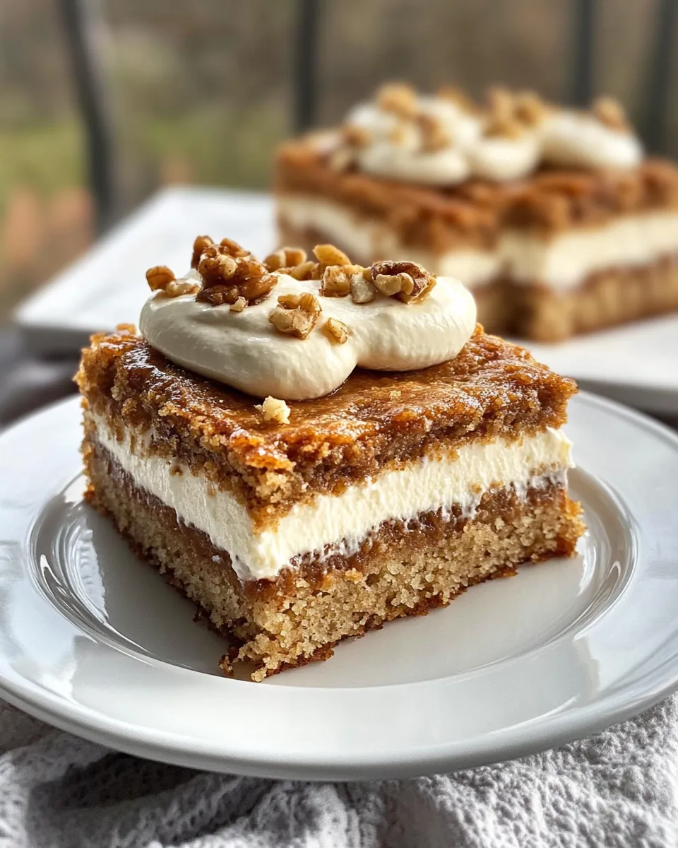 Easy Apple Butter Layered Snack Cake recipe photo
