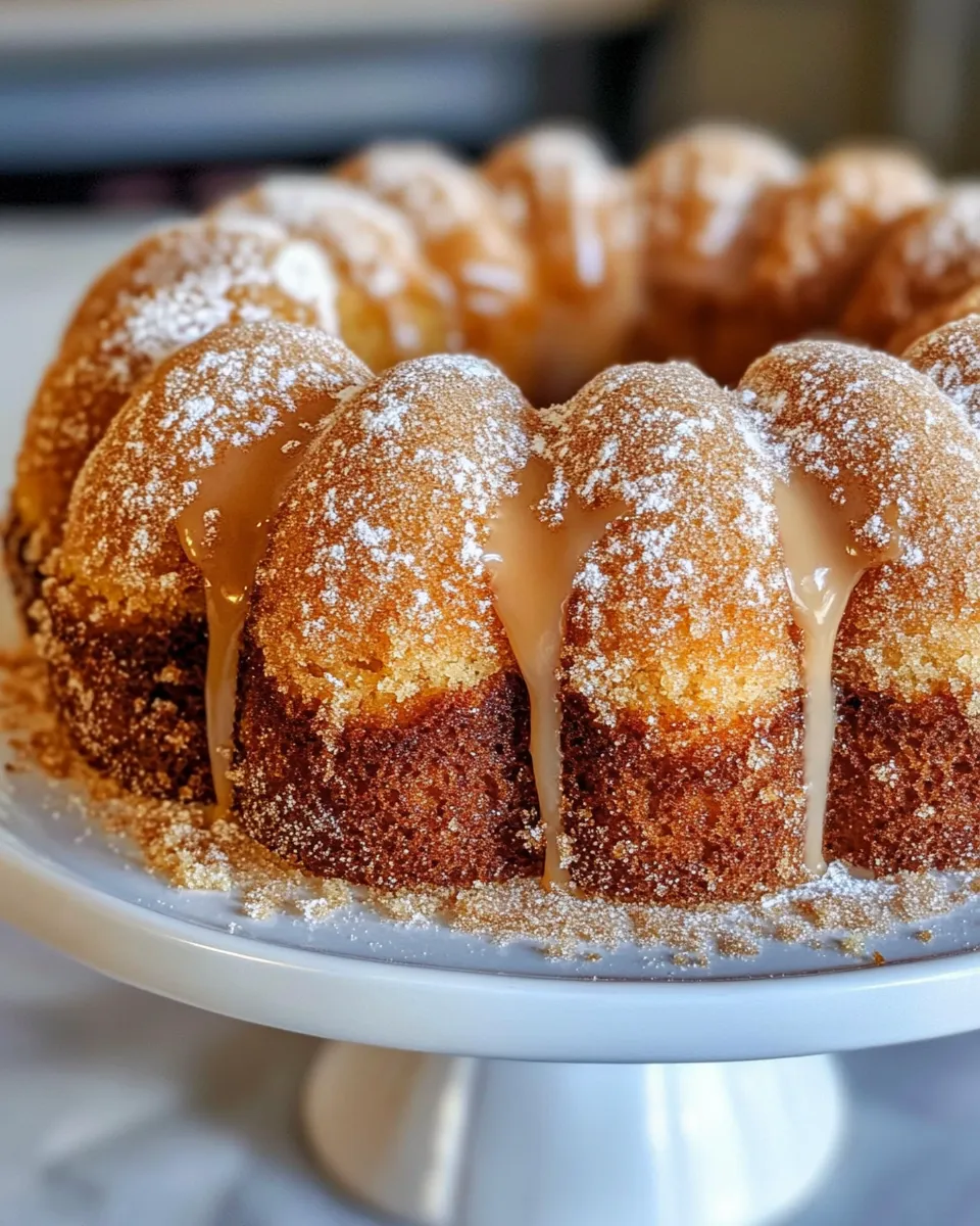 Classic Apple Cider Doughnut Cake image