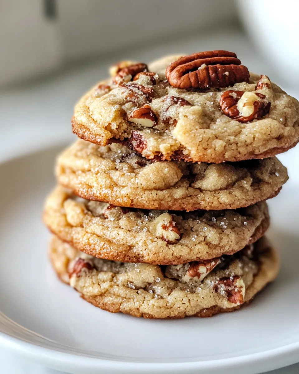 Delicious Brown Butter Maple Pecan Cookies photo