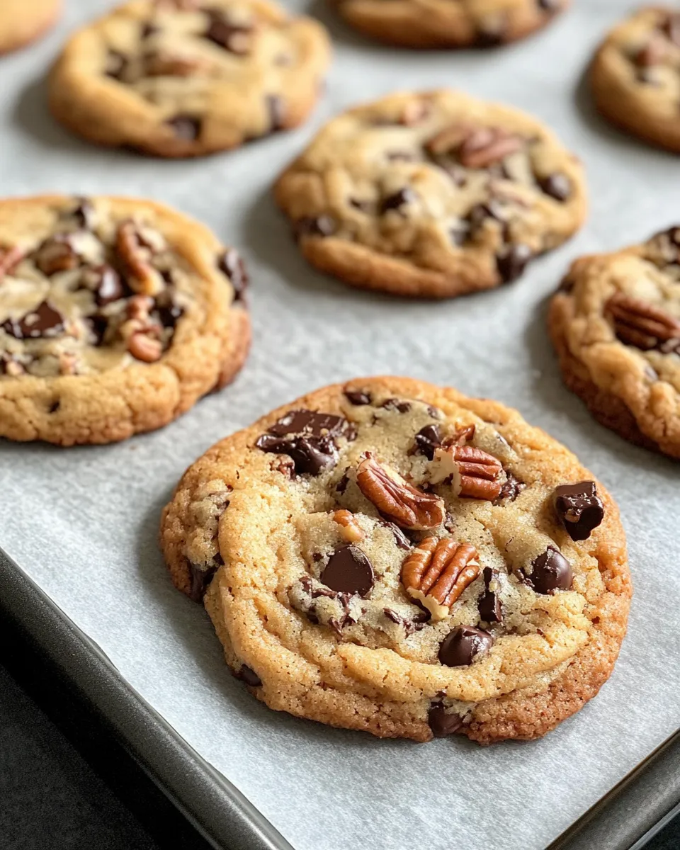 Homemade Butter Pecan Toffee Chip Cookies photo