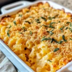 Homemade Butternut Squash Mac and Cheese with Sage Crumbs recipe photo