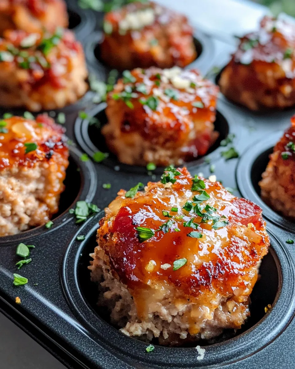 Classic Cider-Glazed Turkey Meatloaf Minis image
