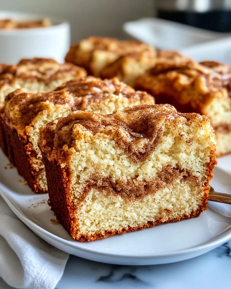 Classic Cinnamon Swirl Coffee Cake Loaf image