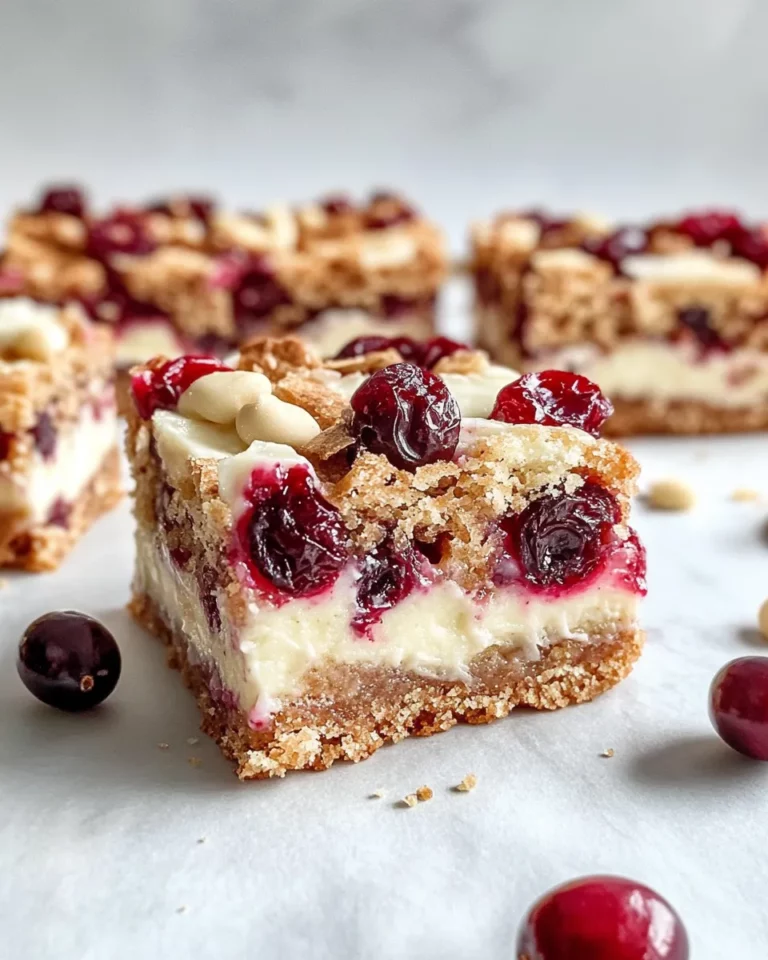 Homemade Cranberry Bliss Bars (Copycat-Style) recipe photo