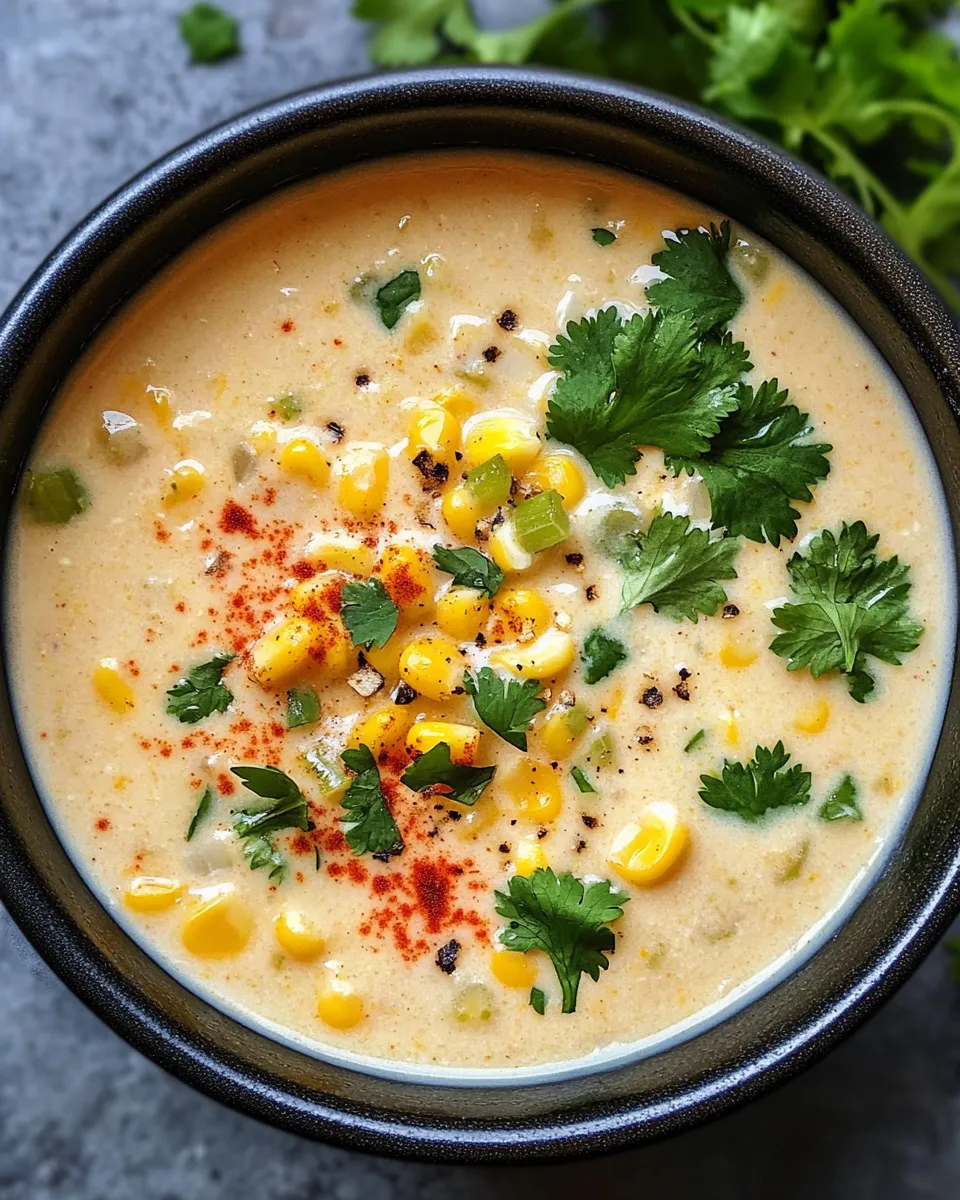 Classic Creamy Corn & Green Chile Chowder image