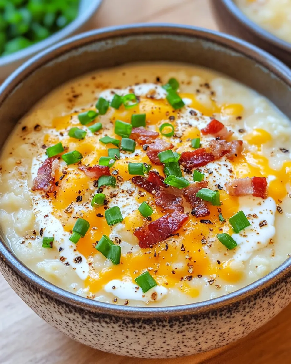 Classic Crockpot Loaded Baked Potato Soup image