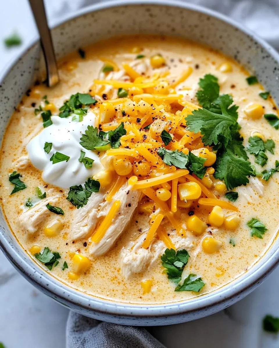 Delicious Crockpot White Chicken Chili with Corn picture