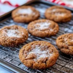 Homemade Gingerbread Crinkle Cookies (Soft & Chewy) photo