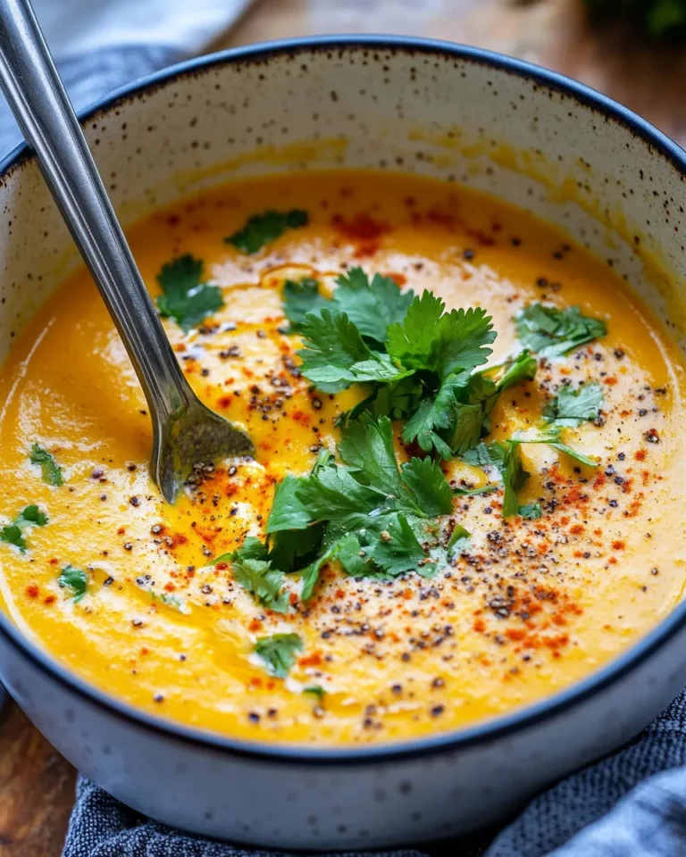 Homemade Golden Turmeric Cauliflower Dal Soup photo