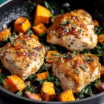 Homemade Harvest Chicken & Sweet Potato Skillet (Maple Dijon) recipe photo