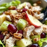 Homemade Honeycrisp Apple Waldorf Salad (Lightened Up) photo