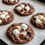 Homemade Hot Cocoa Marshmallow Cookies photo