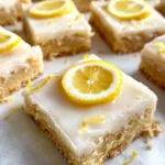 Homemade Lemon Glaze Sugar Cookie Bars (Soft & Thick) photo