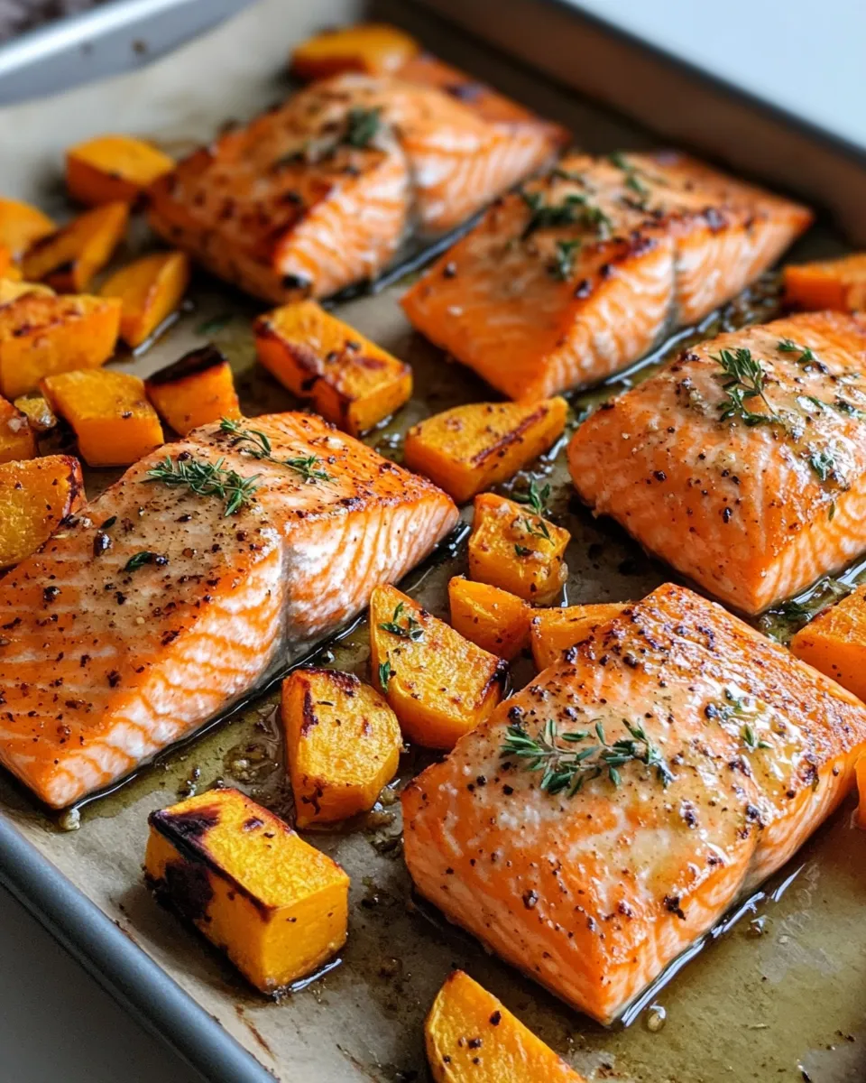 Classic Maple-Mustard Salmon with Roasted Root Veggies image
