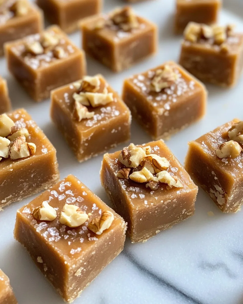 Delicious Maple Walnut Fudge (No Corn Syrup) food shot