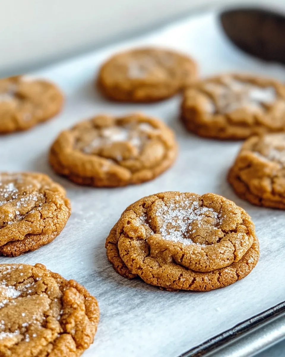 Easy Molasses Spice Cookies with Crinkles image