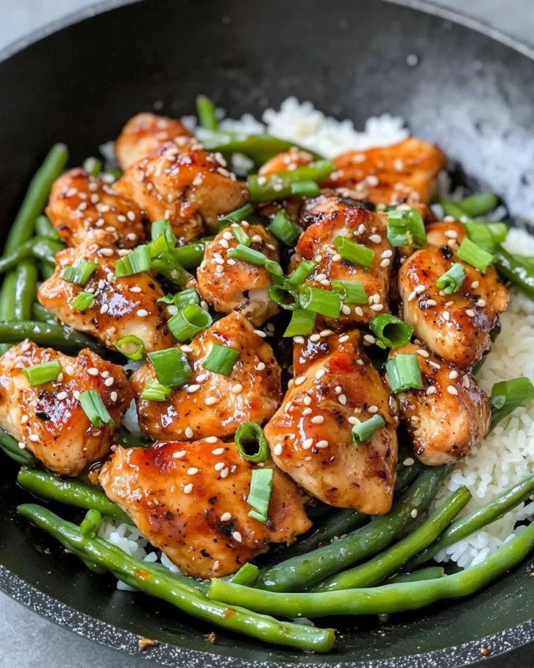 Homemade One-Pan Teriyaki Chicken & Green Beans recipe photo