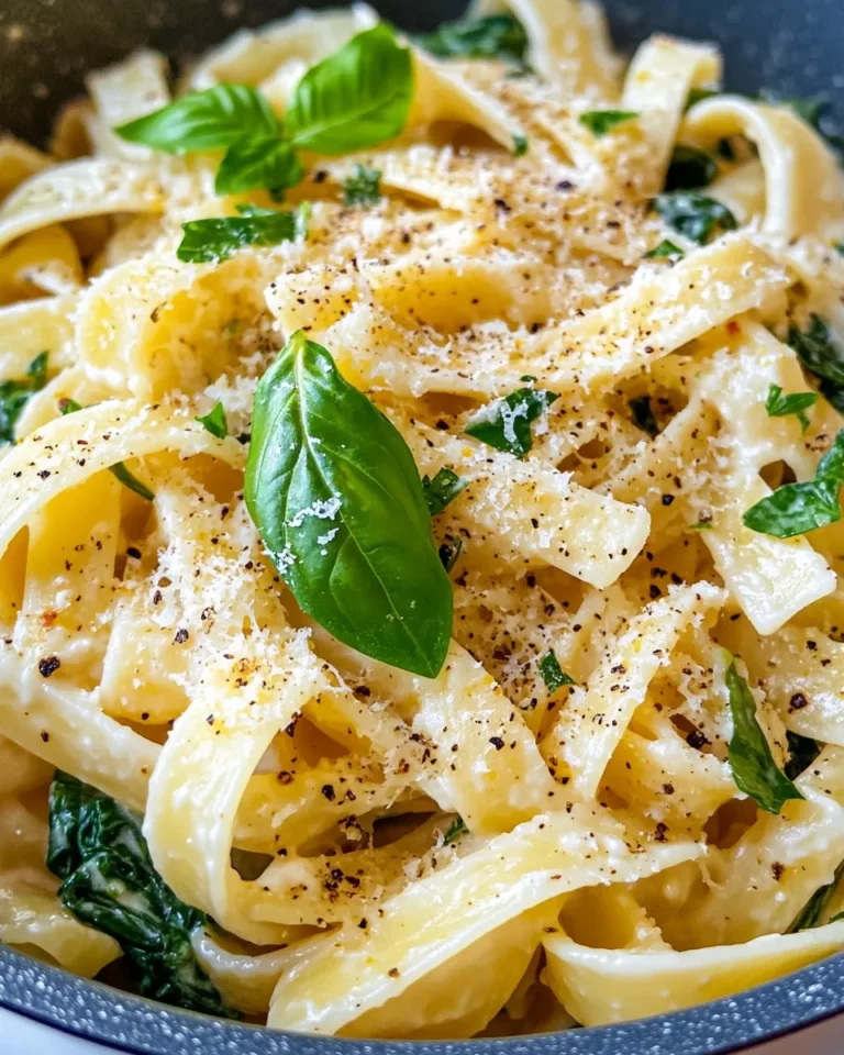 Homemade One-Pot Lemon Ricotta Pasta with Spinach recipe photo