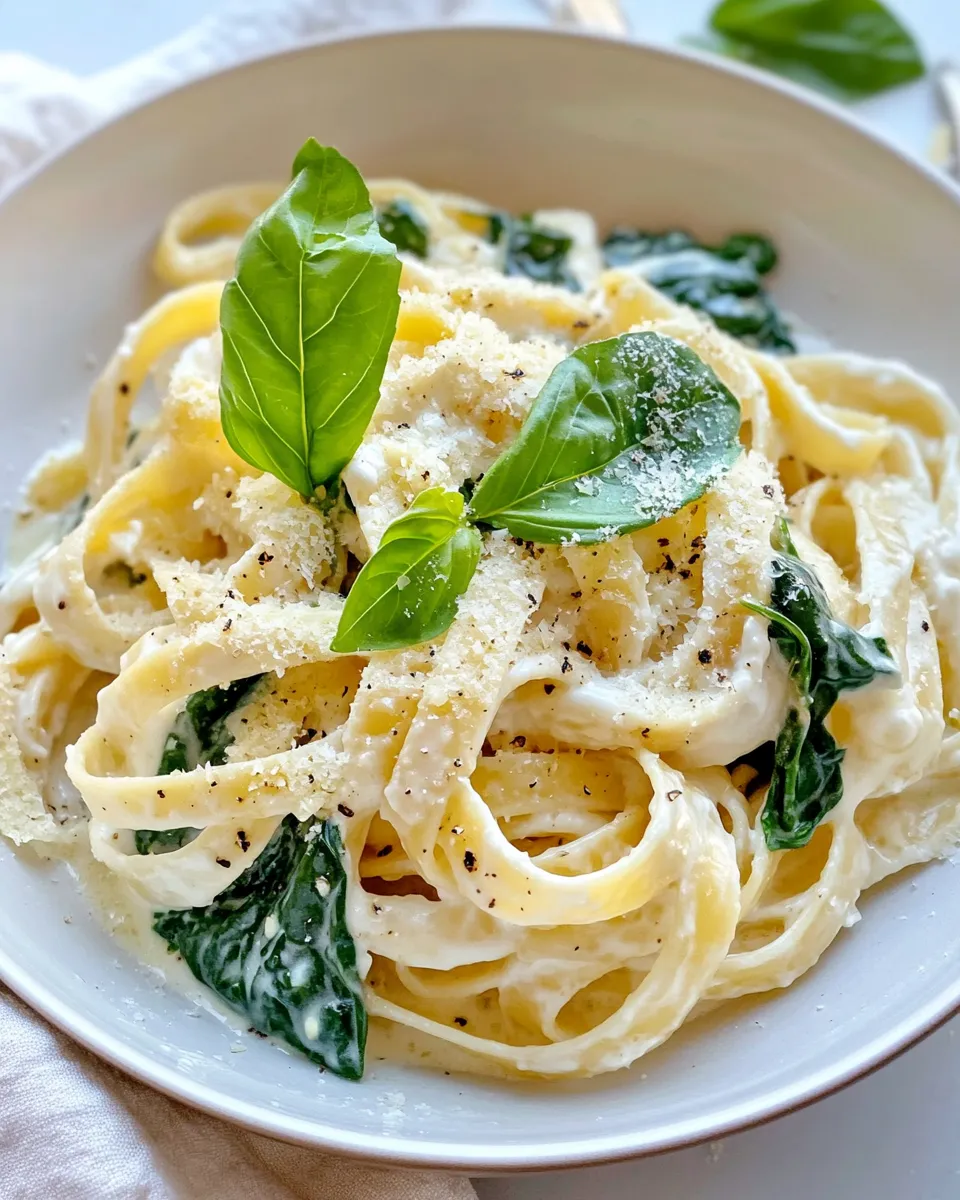 Delicious One-Pot Lemon Ricotta Pasta with Spinach photo