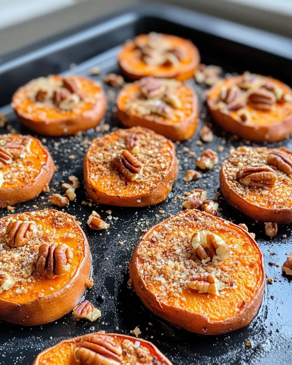 Classic Pecan-Crusted Sweet Potato Medallions dish photo