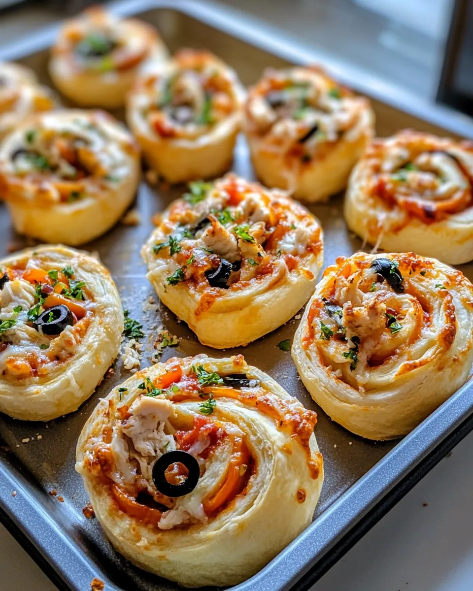 Classic Pizza Crescent Roll Pinwheels (Party Saver) dish photo