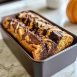 Delicious Pumpkin Chocolate Swirl Pound Cake photo