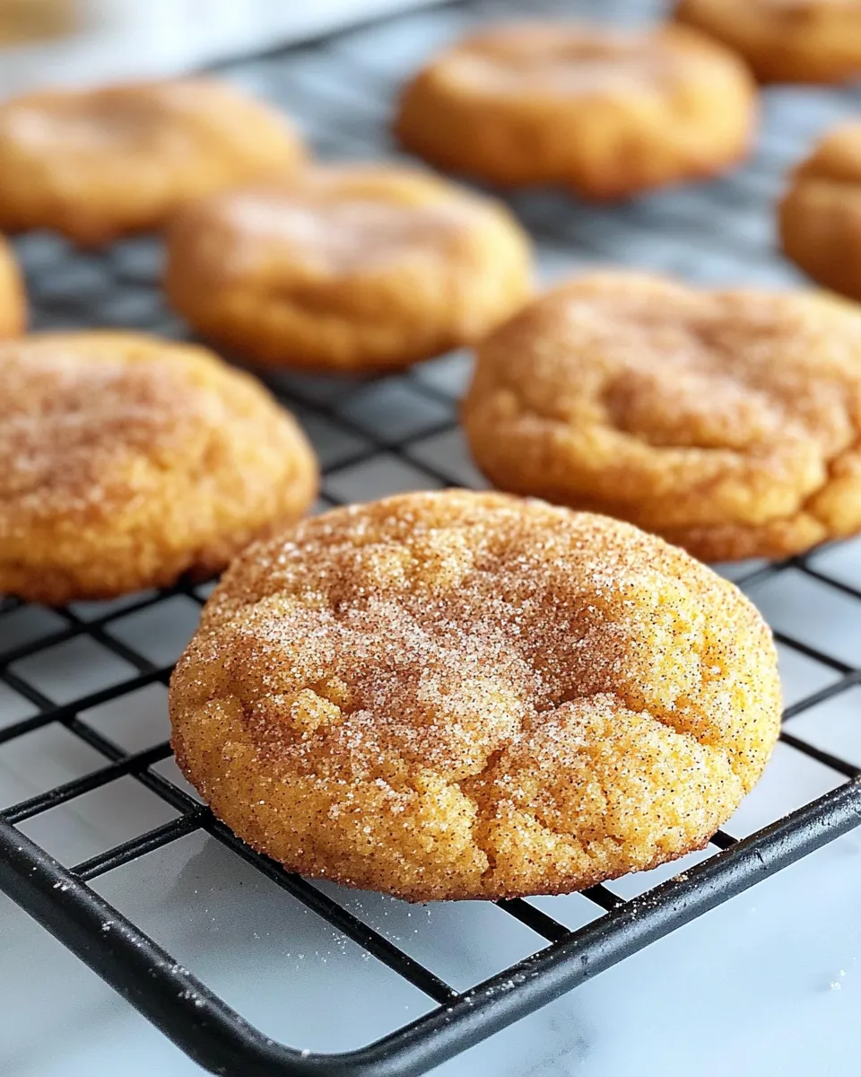 Classic Pumpkin Spice Snickerdoodles image