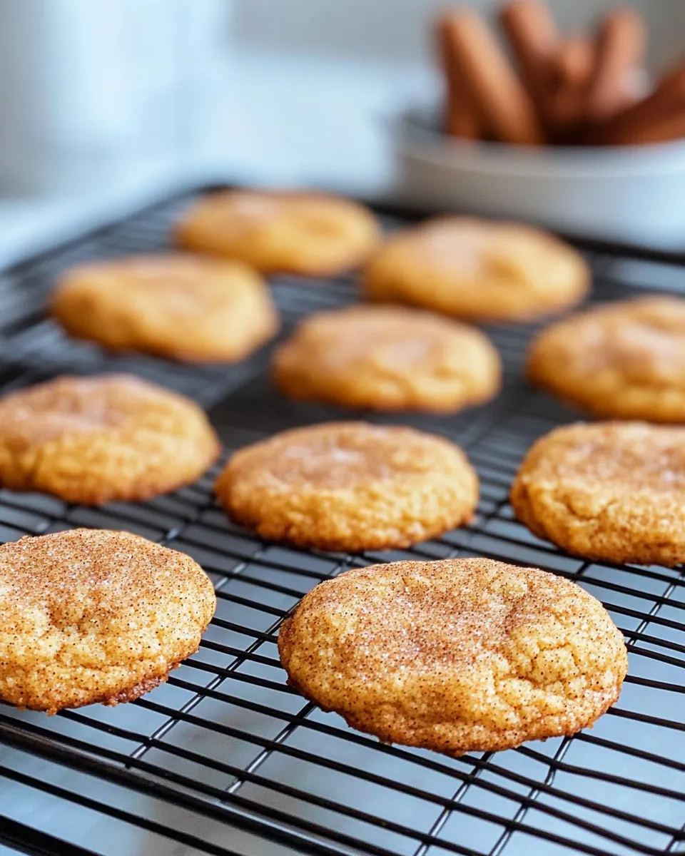 Easy Pumpkin Spice Snickerdoodles recipe photo