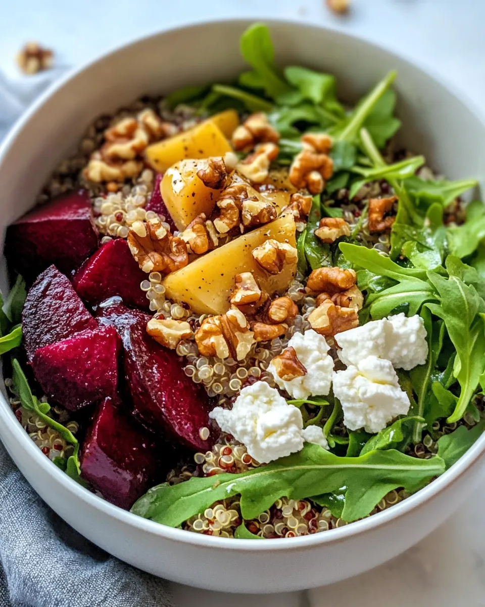 Classic Roasted Beet & Goat Cheese Grain Bowls image