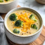 Homemade Roasted Broccoli Cheddar Soup photo