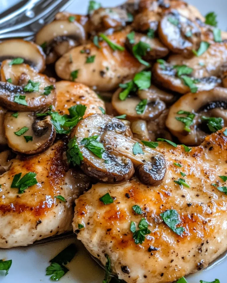 Homemade Slow Cooker Chicken Marsala (Easy) photo