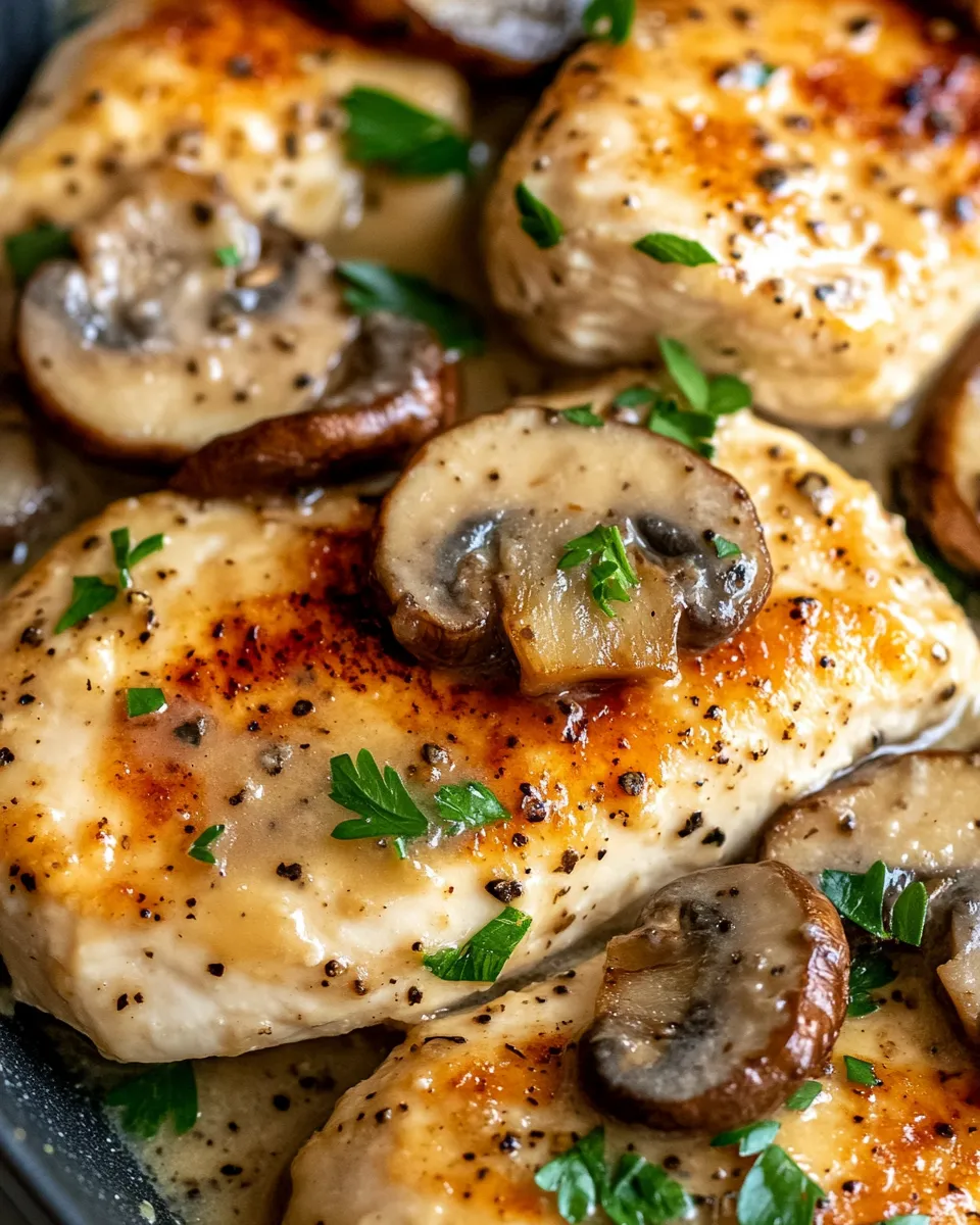 Easy Slow Cooker Chicken Marsala (Easy) recipe photo