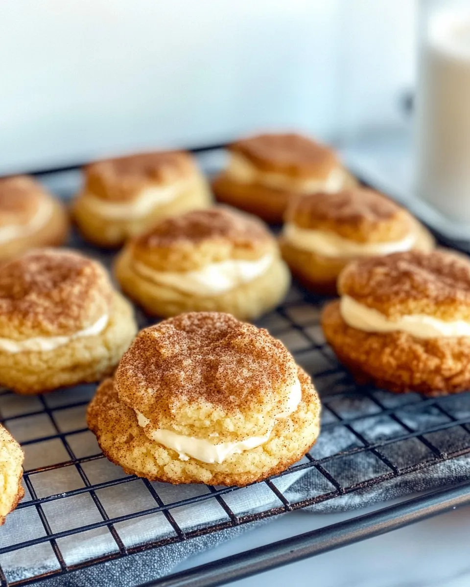 Easy Snickerdoodle Cheesecake Cookies recipe photo