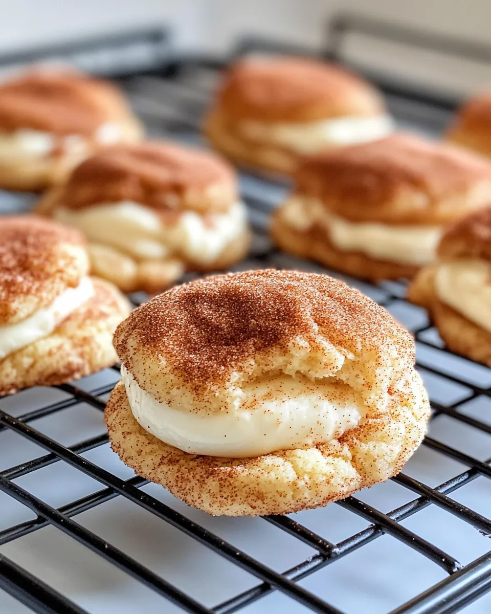Delicious Snickerdoodle Cheesecake Cookies dish photo