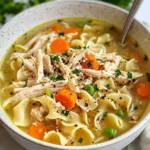 Homemade Turkey Leftover Noodle Soup (Post-Thanksgiving) recipe photo