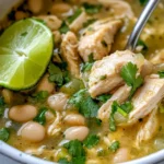Homemade White Chicken Chili Verde photo