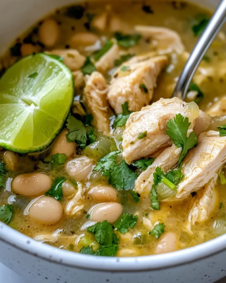 Homemade White Chicken Chili Verde photo