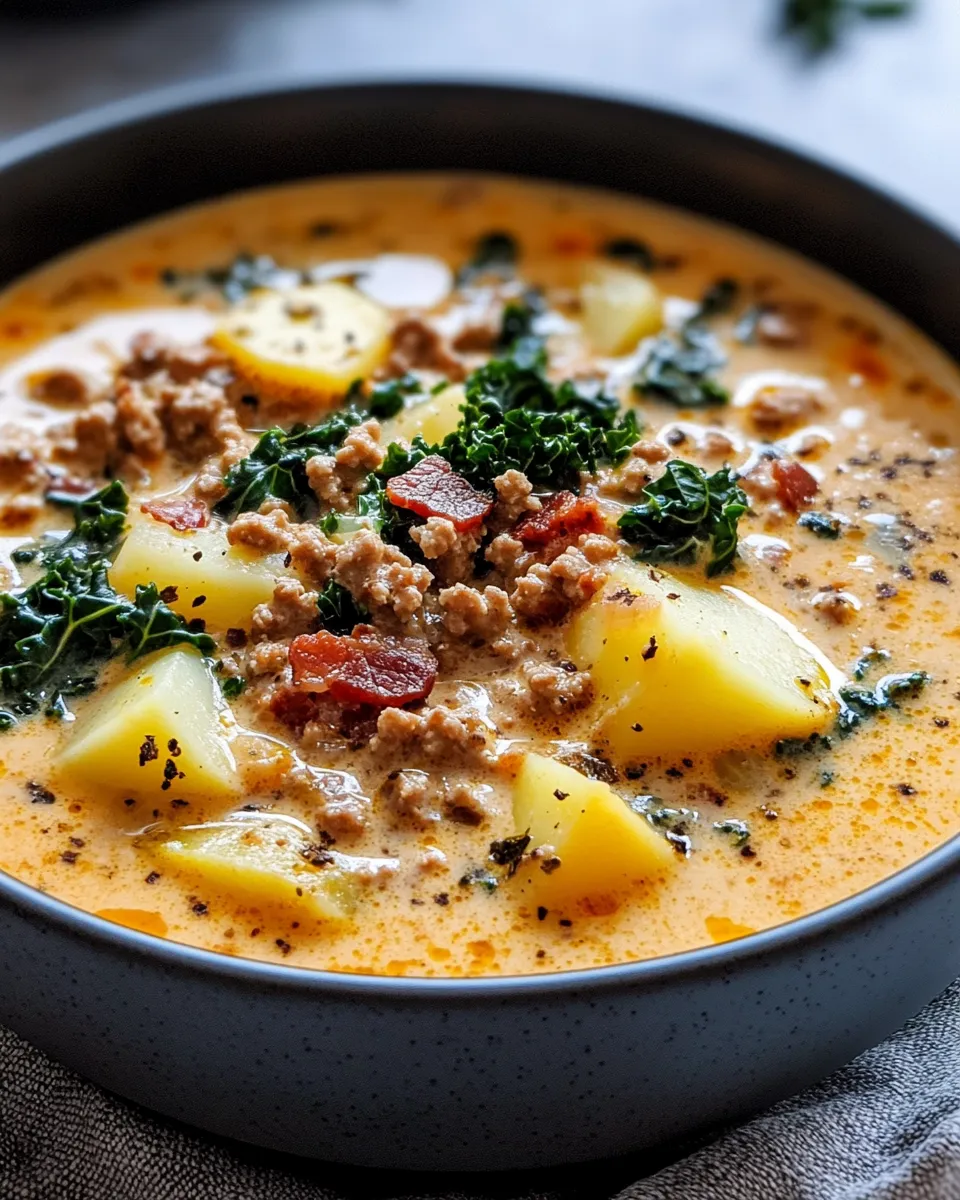 Easy Zuppa Toscana Lightened Up (No Fuss) food shot