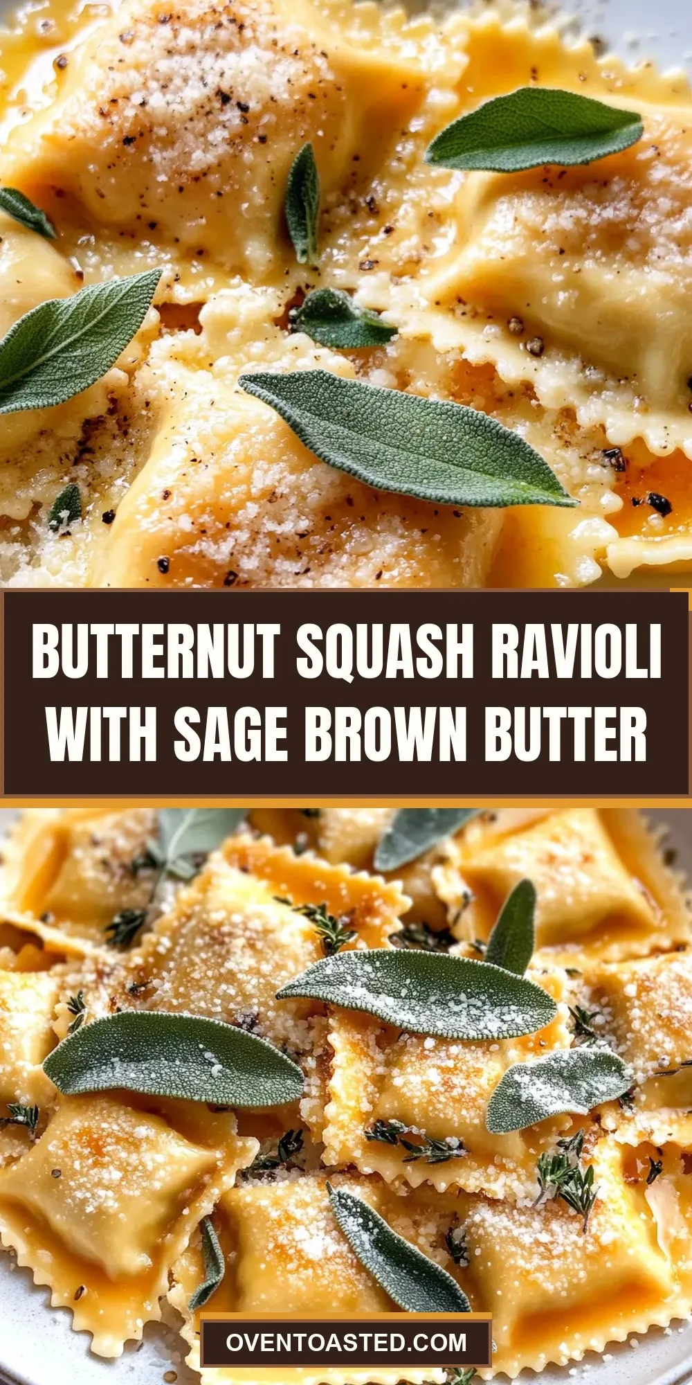 The Best Butternut Squash Ravioli With Sage Brown Butter Ever