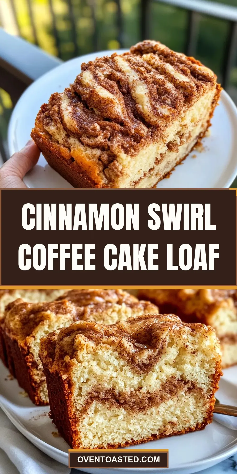 Cinnamon Swirl Coffee Cake Loaf Recipe