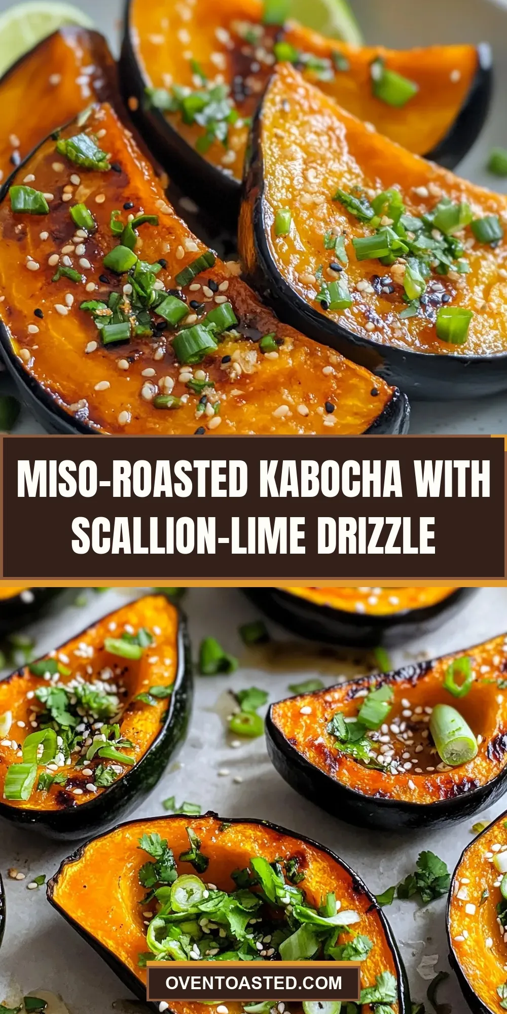 How To Make Delicious Miso-Roasted Kabocha With Scallion-Lime Drizzle