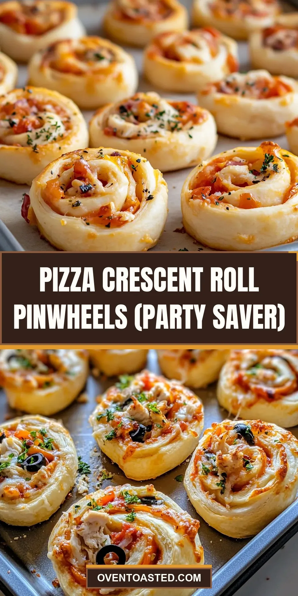 The Best Pizza Crescent Roll Pinwheels (Party Saver) Ever